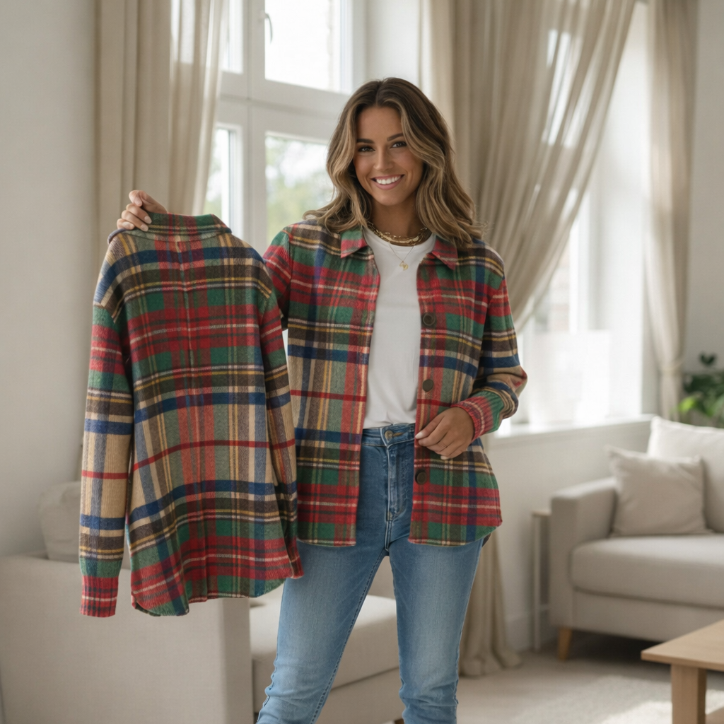 Blusa Elena | El clásico de cuadros de siempre