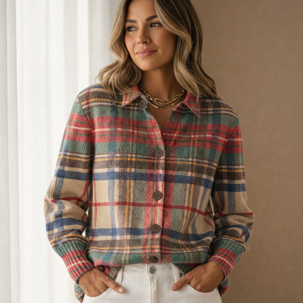Blusa Elena | El clásico de cuadros de siempre