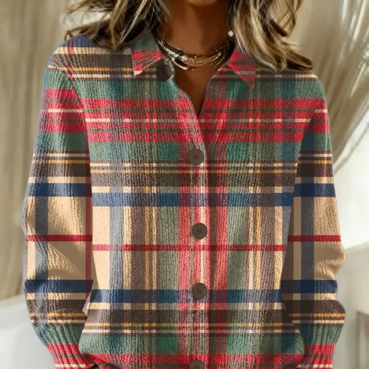 Blusa Elena | El clásico de cuadros de siempre