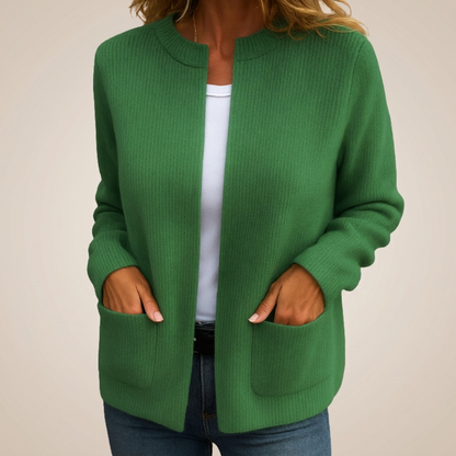 Chaqueta de punto Luz | Con cremallera y con bolsillos