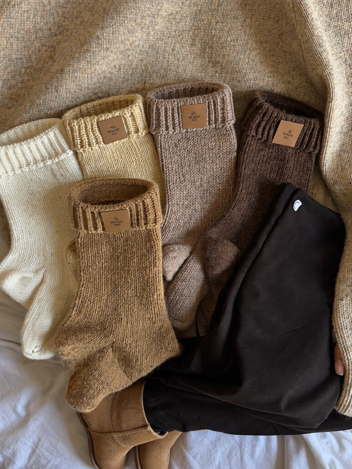 Los cinco colores de los Calcetines Soledad