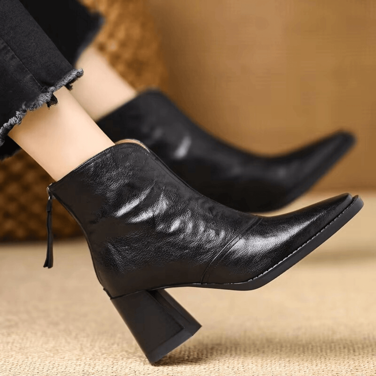 Botas Inés | Tacón ancho, paso firme