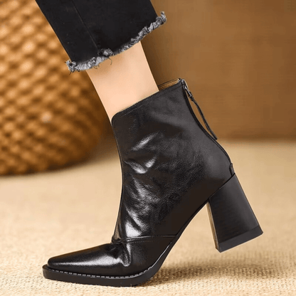 Botas Inés | Tacón ancho, paso firme